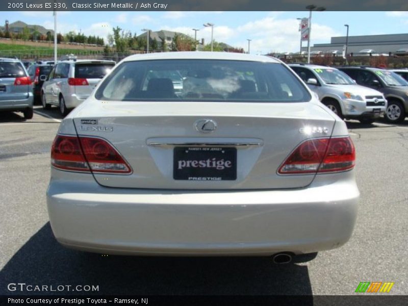 Classic Silver Metallic / Ash Gray 2005 Lexus ES 330