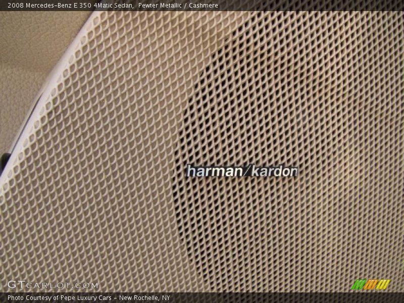 Pewter Metallic / Cashmere 2008 Mercedes-Benz E 350 4Matic Sedan