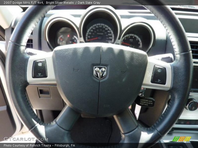 Bright Silver Metallic / Dark Slate Gray 2007 Dodge Nitro R/T 4x4
