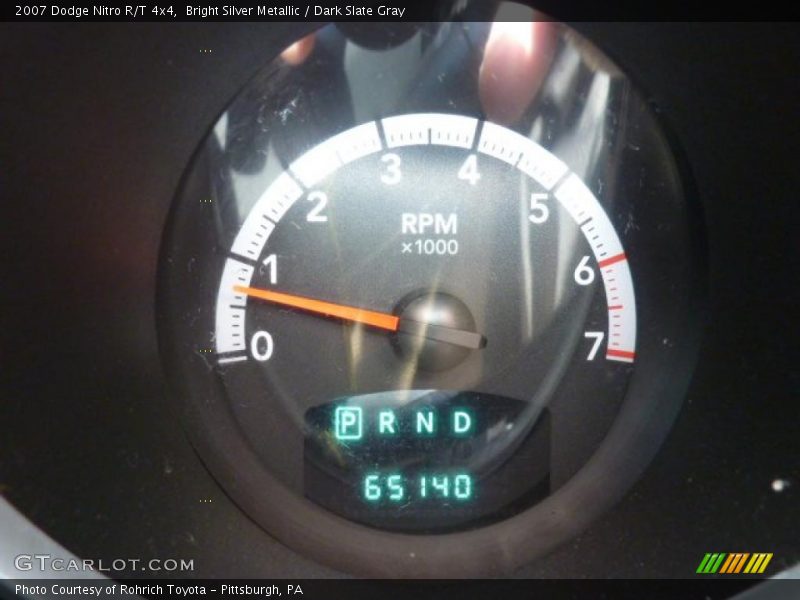 Bright Silver Metallic / Dark Slate Gray 2007 Dodge Nitro R/T 4x4