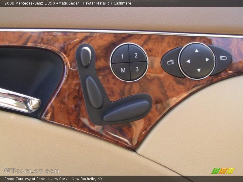 Controls of 2008 E 350 4Matic Sedan