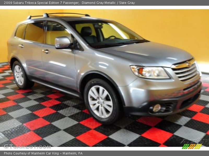 Diamond Gray Metallic / Slate Gray 2009 Subaru Tribeca Special Edition 7 Passenger