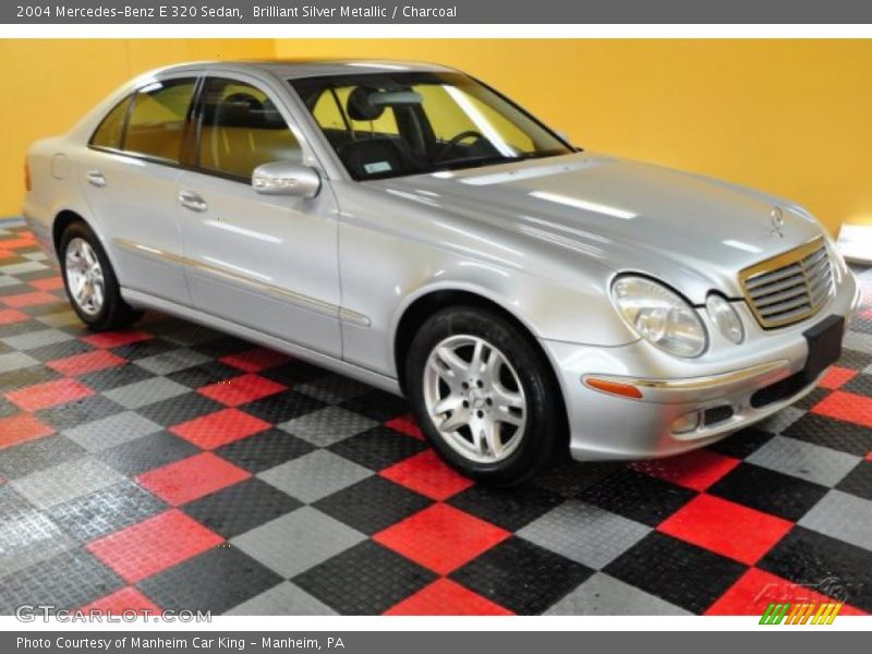 Brilliant Silver Metallic / Charcoal 2004 Mercedes-Benz E 320 Sedan
