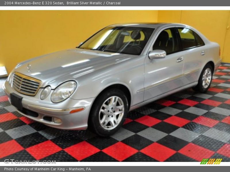 Brilliant Silver Metallic / Charcoal 2004 Mercedes-Benz E 320 Sedan