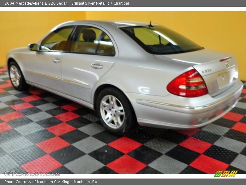 Brilliant Silver Metallic / Charcoal 2004 Mercedes-Benz E 320 Sedan