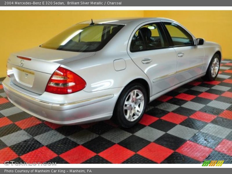 Brilliant Silver Metallic / Charcoal 2004 Mercedes-Benz E 320 Sedan