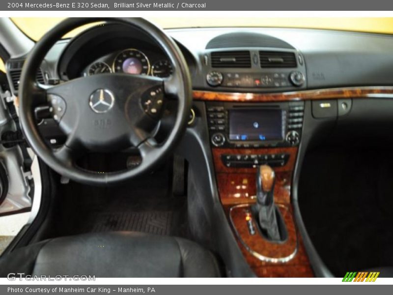 Brilliant Silver Metallic / Charcoal 2004 Mercedes-Benz E 320 Sedan