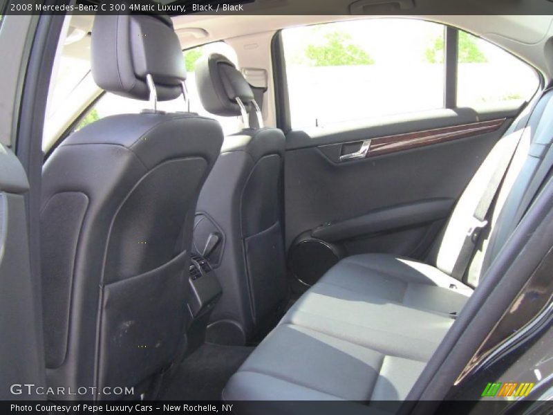 Black / Black 2008 Mercedes-Benz C 300 4Matic Luxury
