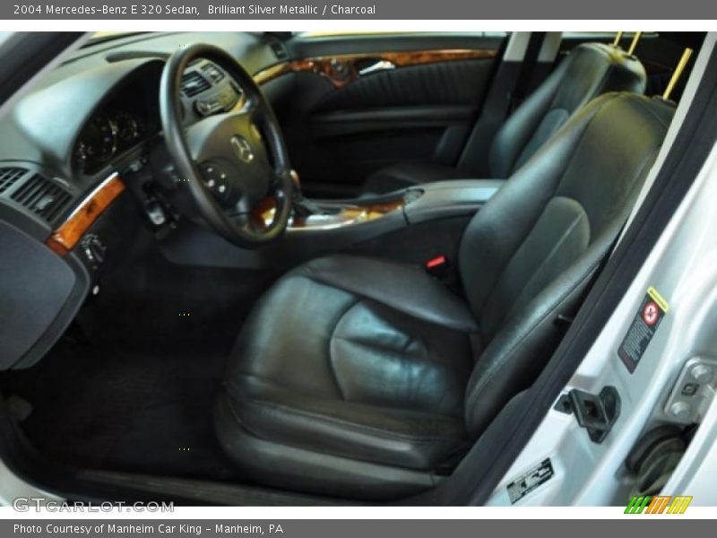 Brilliant Silver Metallic / Charcoal 2004 Mercedes-Benz E 320 Sedan