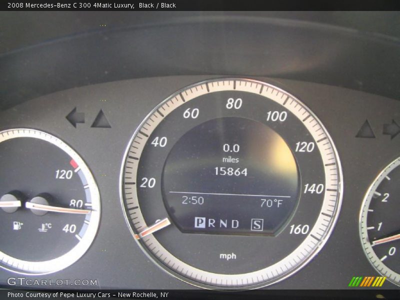 Black / Black 2008 Mercedes-Benz C 300 4Matic Luxury