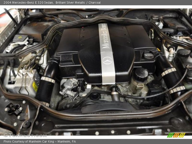 Brilliant Silver Metallic / Charcoal 2004 Mercedes-Benz E 320 Sedan