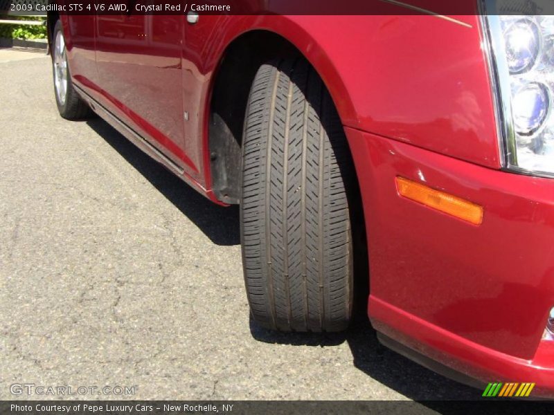 Crystal Red / Cashmere 2009 Cadillac STS 4 V6 AWD