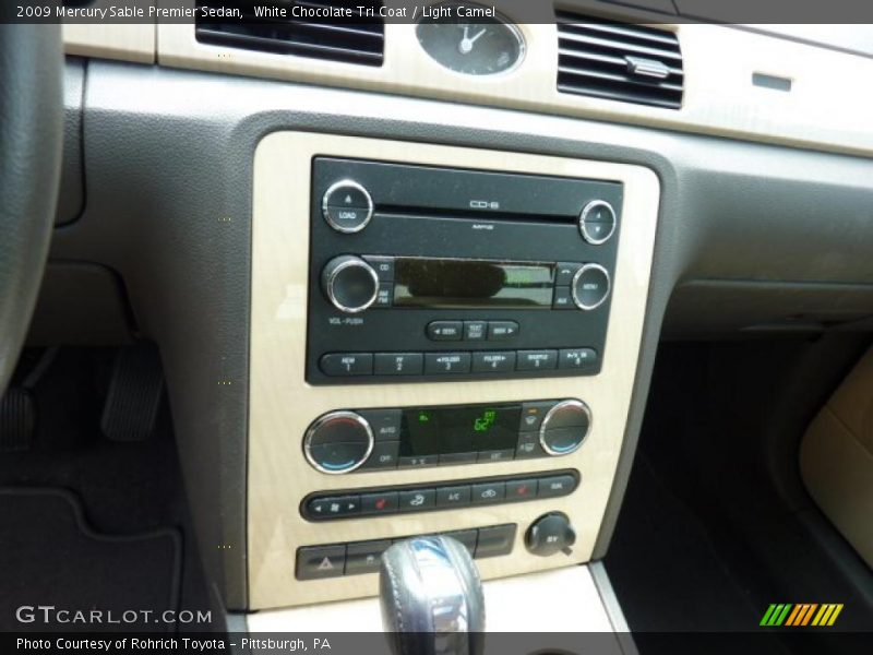 White Chocolate Tri Coat / Light Camel 2009 Mercury Sable Premier Sedan
