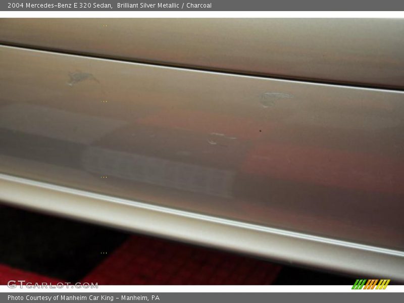 Brilliant Silver Metallic / Charcoal 2004 Mercedes-Benz E 320 Sedan