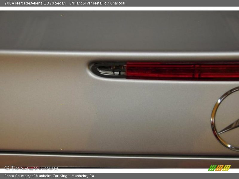 Brilliant Silver Metallic / Charcoal 2004 Mercedes-Benz E 320 Sedan