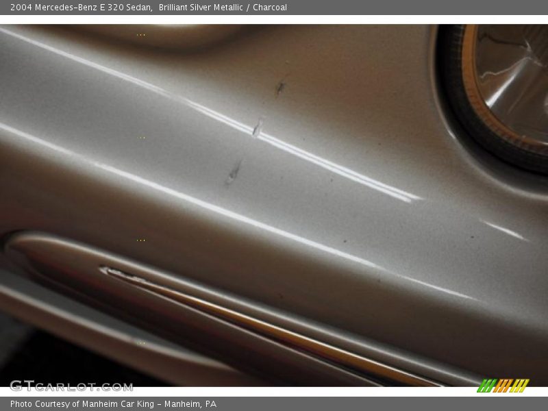 Brilliant Silver Metallic / Charcoal 2004 Mercedes-Benz E 320 Sedan