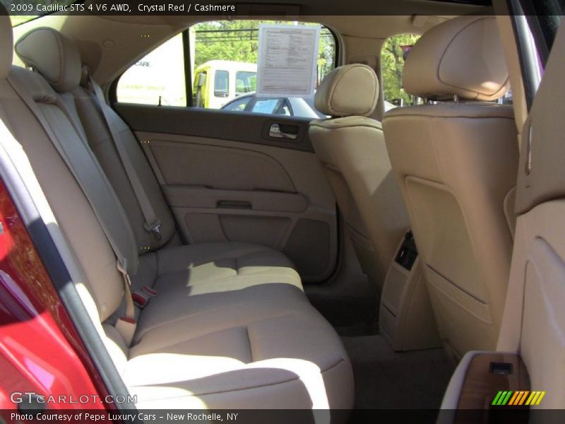 Crystal Red / Cashmere 2009 Cadillac STS 4 V6 AWD