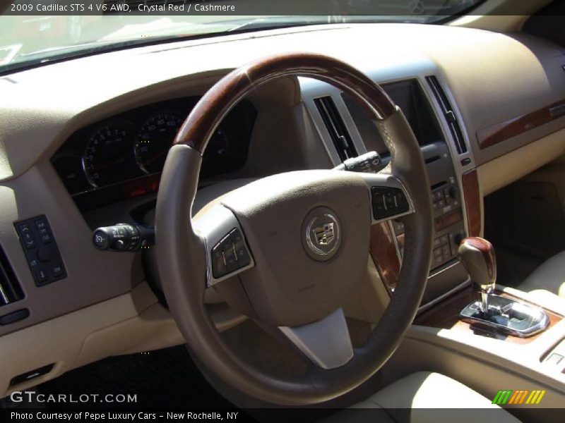 Crystal Red / Cashmere 2009 Cadillac STS 4 V6 AWD