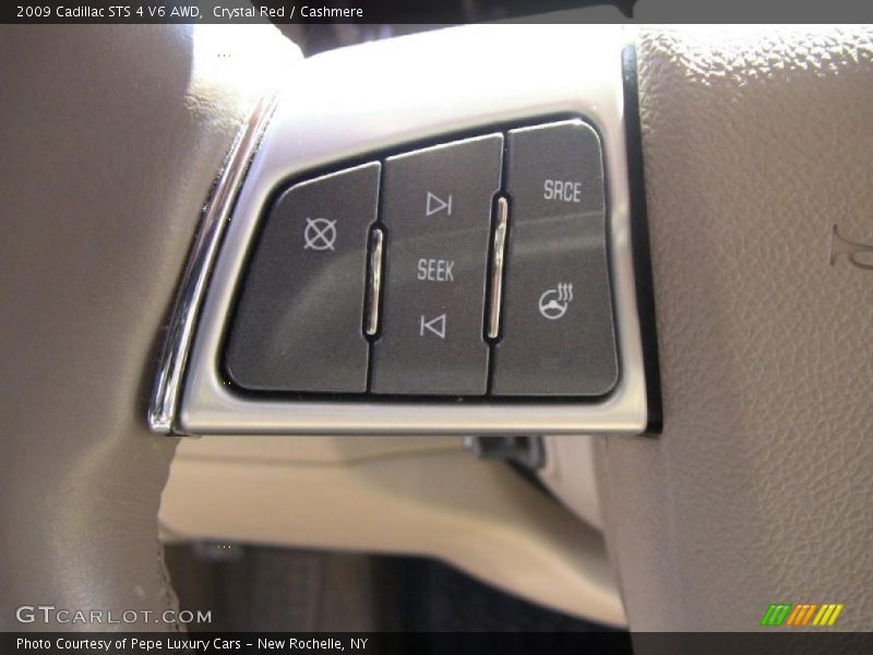 Crystal Red / Cashmere 2009 Cadillac STS 4 V6 AWD
