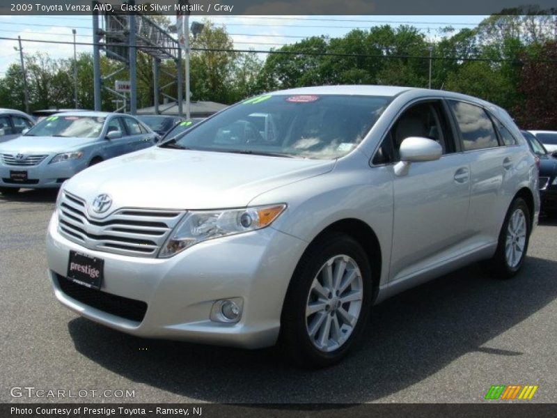 Classic Silver Metallic / Gray 2009 Toyota Venza AWD