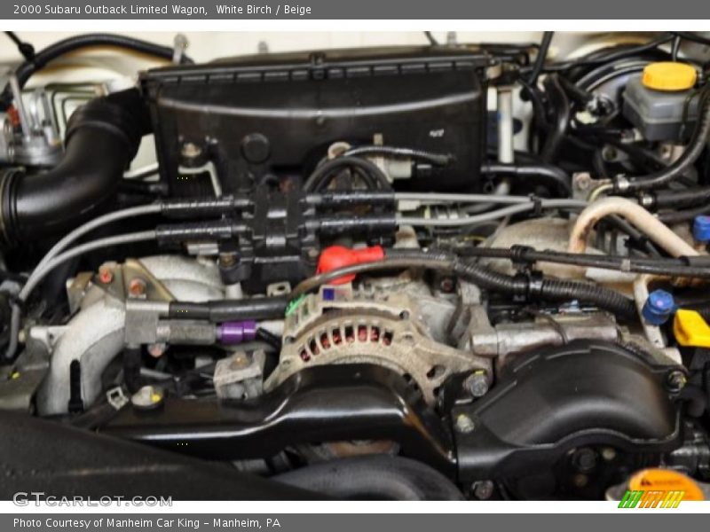 White Birch / Beige 2000 Subaru Outback Limited Wagon