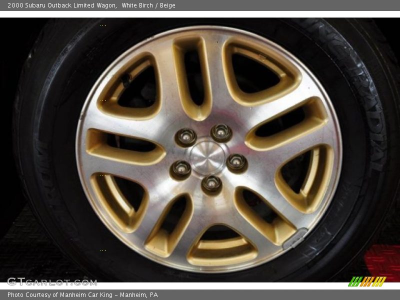 White Birch / Beige 2000 Subaru Outback Limited Wagon