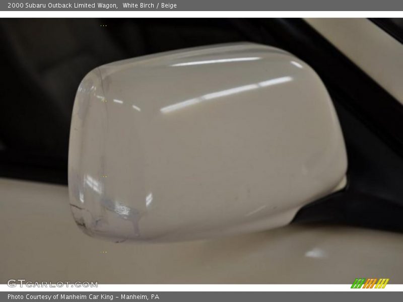 White Birch / Beige 2000 Subaru Outback Limited Wagon