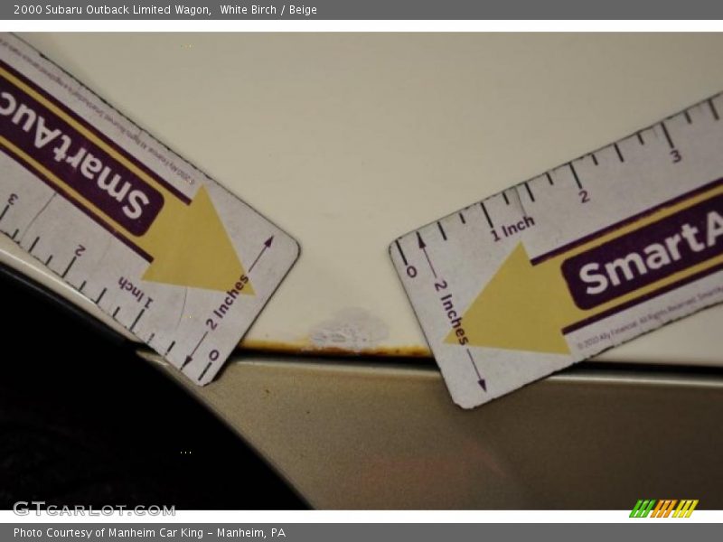 White Birch / Beige 2000 Subaru Outback Limited Wagon