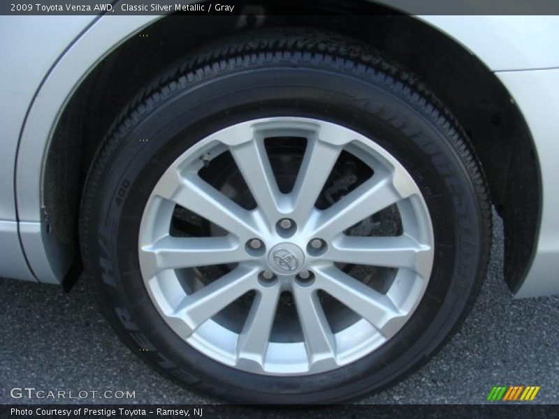 Classic Silver Metallic / Gray 2009 Toyota Venza AWD
