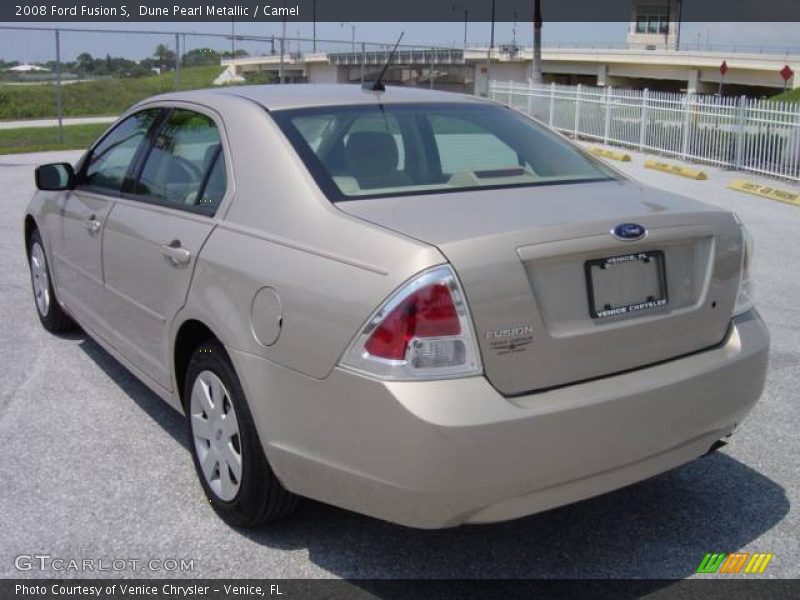 Dune Pearl Metallic / Camel 2008 Ford Fusion S