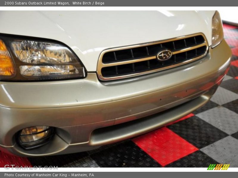White Birch / Beige 2000 Subaru Outback Limited Wagon