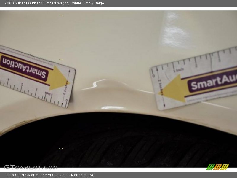 White Birch / Beige 2000 Subaru Outback Limited Wagon
