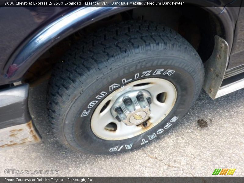 Dark Blue Metallic / Medium Dark Pewter 2006 Chevrolet Express LS 3500 Extended Passenger van