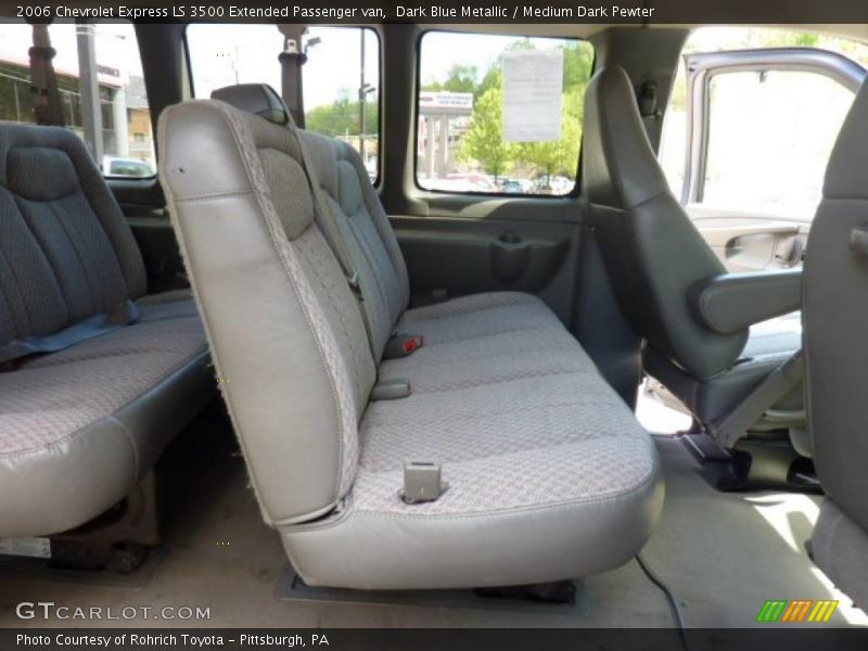 Dark Blue Metallic / Medium Dark Pewter 2006 Chevrolet Express LS 3500 Extended Passenger van