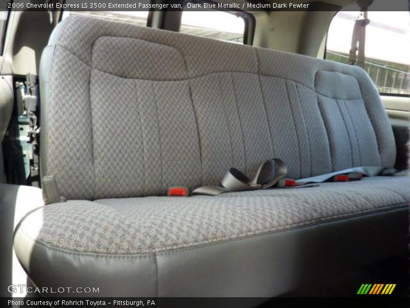 Dark Blue Metallic / Medium Dark Pewter 2006 Chevrolet Express LS 3500 Extended Passenger van