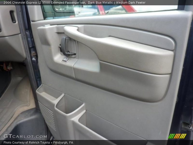 Dark Blue Metallic / Medium Dark Pewter 2006 Chevrolet Express LS 3500 Extended Passenger van