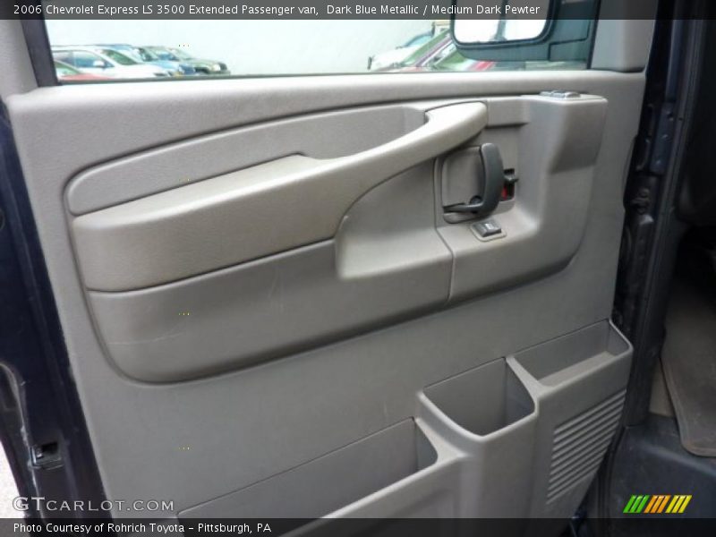 Dark Blue Metallic / Medium Dark Pewter 2006 Chevrolet Express LS 3500 Extended Passenger van