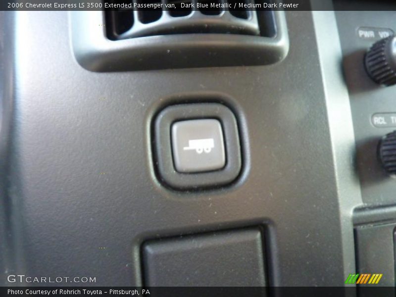 Dark Blue Metallic / Medium Dark Pewter 2006 Chevrolet Express LS 3500 Extended Passenger van