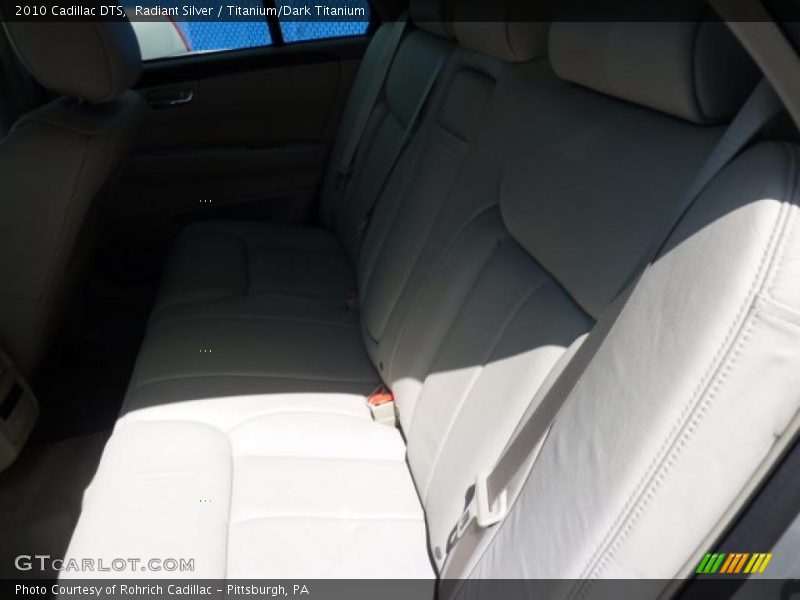 Radiant Silver / Titanium/Dark Titanium 2010 Cadillac DTS