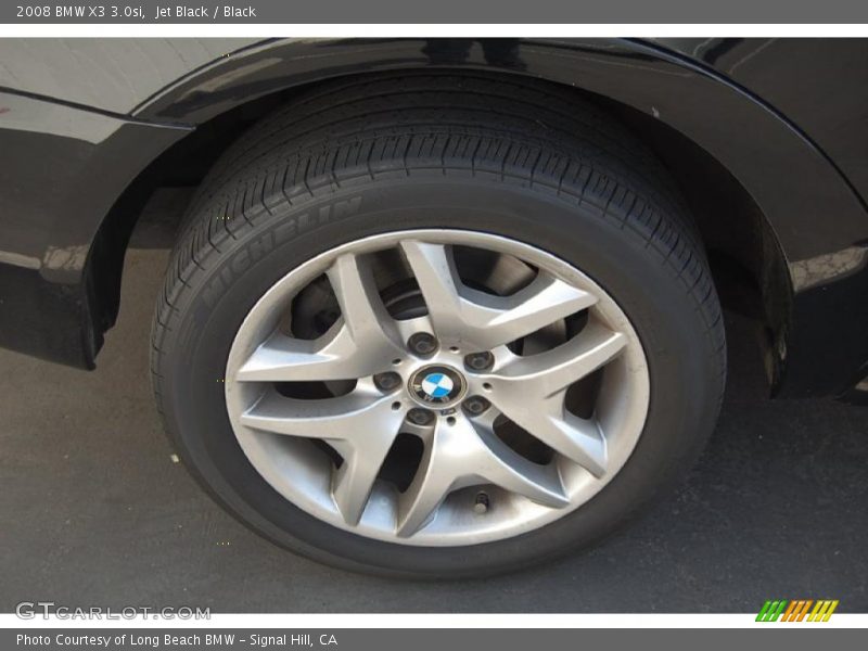Jet Black / Black 2008 BMW X3 3.0si