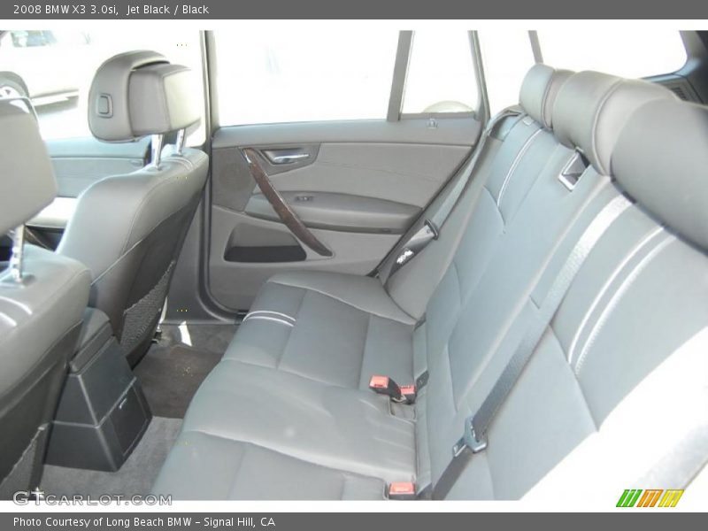 Jet Black / Black 2008 BMW X3 3.0si