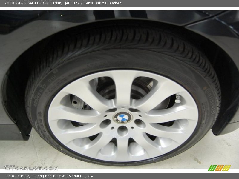 Jet Black / Terra Dakota Leather 2008 BMW 3 Series 335xi Sedan