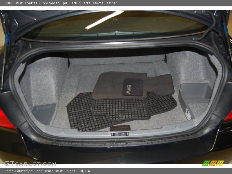Jet Black / Terra Dakota Leather 2008 BMW 3 Series 335xi Sedan
