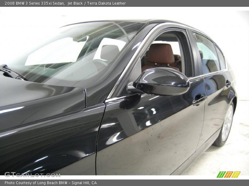 Jet Black / Terra Dakota Leather 2008 BMW 3 Series 335xi Sedan