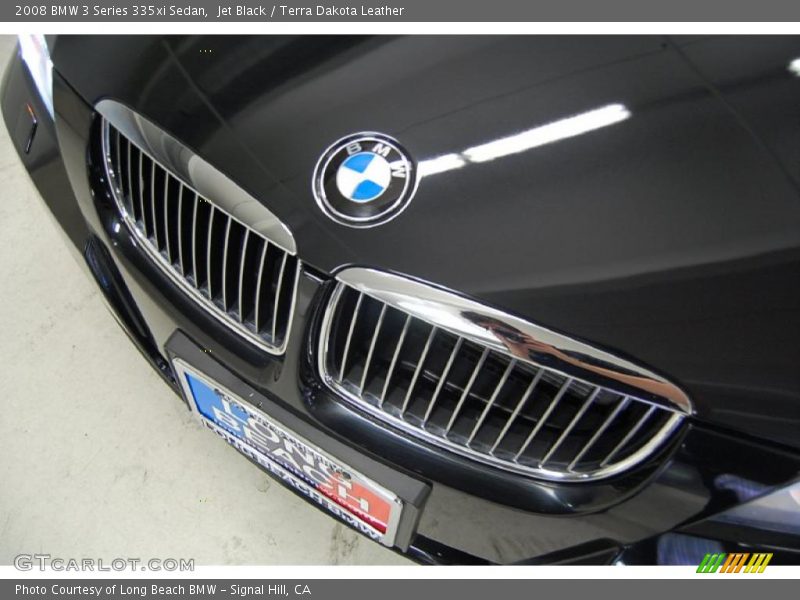 Jet Black / Terra Dakota Leather 2008 BMW 3 Series 335xi Sedan