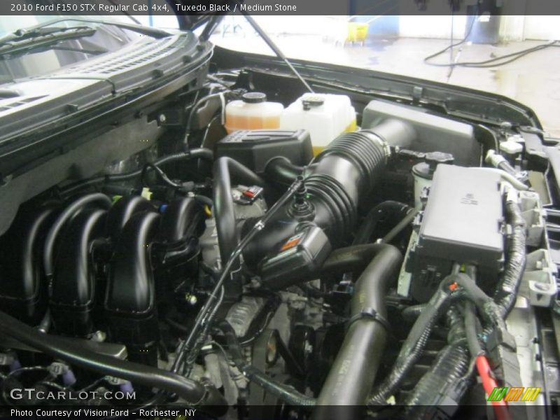 Tuxedo Black / Medium Stone 2010 Ford F150 STX Regular Cab 4x4