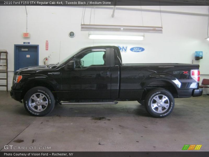 Tuxedo Black / Medium Stone 2010 Ford F150 STX Regular Cab 4x4