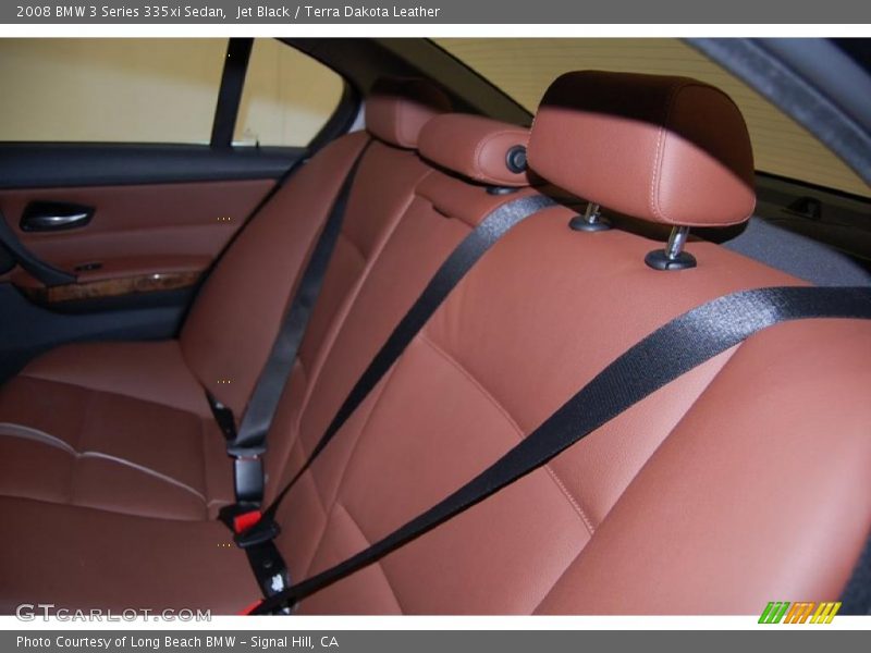 Jet Black / Terra Dakota Leather 2008 BMW 3 Series 335xi Sedan