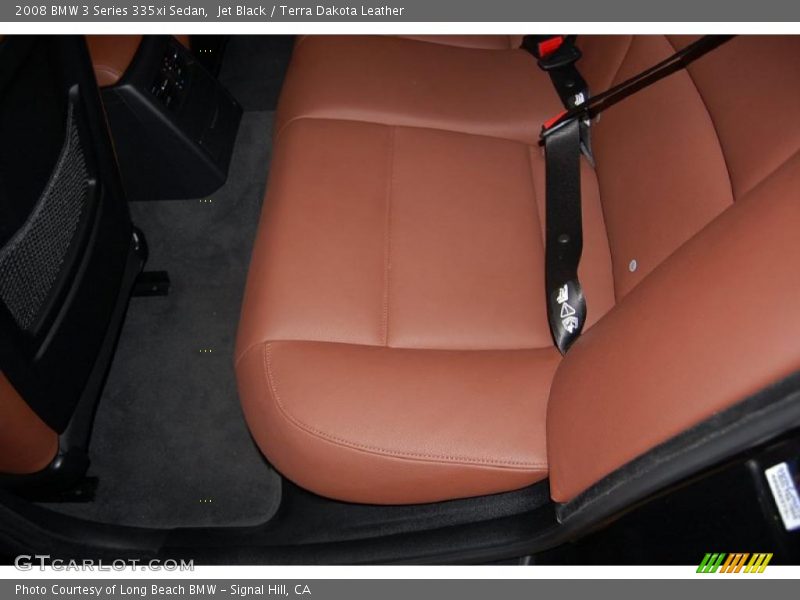 Jet Black / Terra Dakota Leather 2008 BMW 3 Series 335xi Sedan