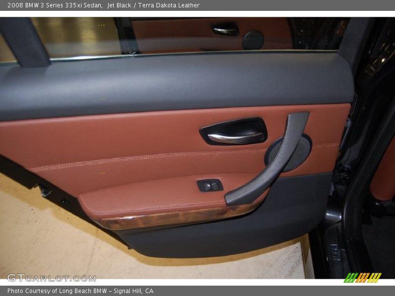 Jet Black / Terra Dakota Leather 2008 BMW 3 Series 335xi Sedan